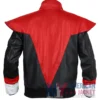 Halloween Nightcrawler Cosplay X‑Men Red And Black Biker Leather Jacket back view