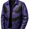 Halloween-Pumpkin-Purple-Leather-Varsity-Jacket
