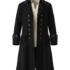 Halloween-x-Pirate-Wool-Swashbuckler-Trench-Coat-On-Sale-Black