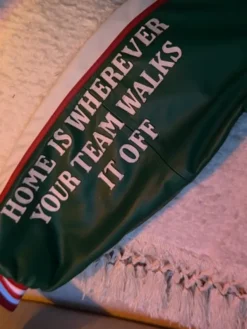Heineken Cheers To The Fans Jacket featuring erect collar and YKK zipper closure