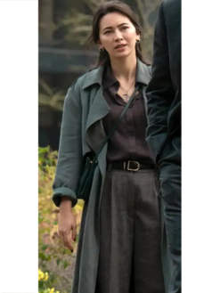 Helen-Drew-Silo-Tv-Series-S03-Jessica-Henwick-Green-Trench-Coat-Right