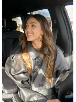 Honest Renovations S04 Jessica Alba Leather Jacket