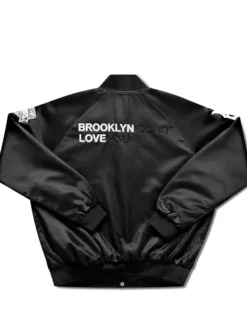 J-FROST x Brooklyn Cyclones Satin Jacket
