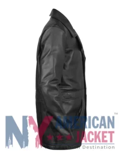 James Franco The Deuce Black Leather Jacket For Sale