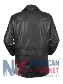 James Franco The Deuce Leather Jacket Back
