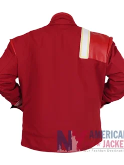 James T. Kirk Fictional Character The Final Frontier Star Trek Red Cotton Jacket back view