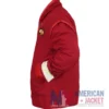 James T. Kirk Fictional Character The Final Frontier Star Trek Red Cotton Jacket side view