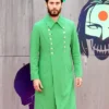 Jared Leto Green Long Jacket