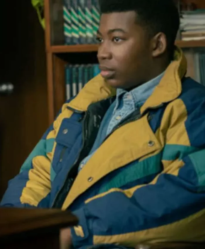 Kanan Stark Power Book III Raising Kanan S02 Multicolor Track Jacket view