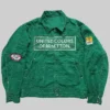 Kanan Stark Power Book III Raising Kanan S03 Green Cotton Jacket front view