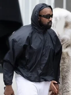 Kanye West Black Rain Jacket