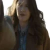 Kelly Macdonald TV-Series Lanterns 2026 Sheriff Kerry Brown Cotton Jacket front view