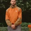 Kith for BMW Chapter IV 2026 Inka Orange Zip-Up Hooded Windbreaker Jacket view