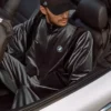 Kith for BMW Chapter IV 2026 Luxe Velour Braxton Black Velvet Tracksuit front view
