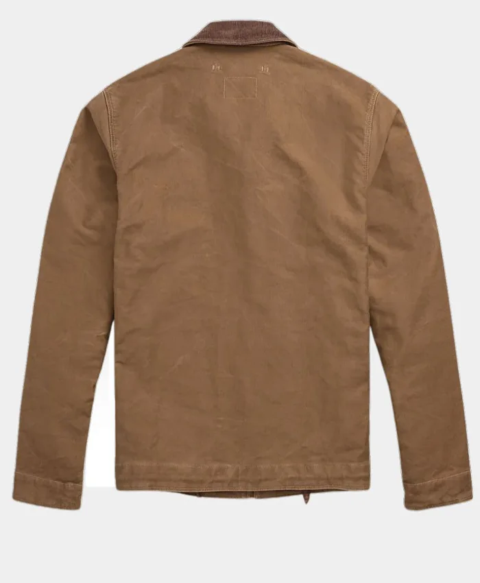 Kyle Chandler TV-Series Lanterns 2026 Hal Jordan Brown Cotton Jacket back view