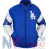 LA Dodgers The Gust Full-Zip Blue Starter Jacket front view with team-inspired design