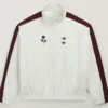 Lamine Yamal Adidas Originals x Willy Chavarria Woven Off-White Track Jacket front view