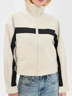 Lioness-Essential-Beige-Windbreaker-Jacket-For-Women