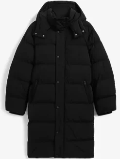 Long-Black-Hooded-Puffer-Jacket