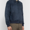 Loro-Piana-Blue-Suede-Bomber-Jacket-For-Men
