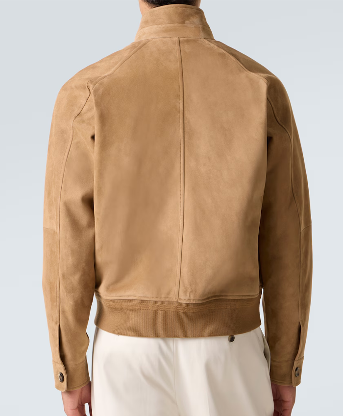 Loro-Piana-Novak-Brown-Suede-Bomber-Jacket-Back