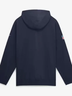 Los-Angeles-Chargers-Nike-Sideline-Anorak-Half-Zip-Hooded-Navy-Jacket-Back