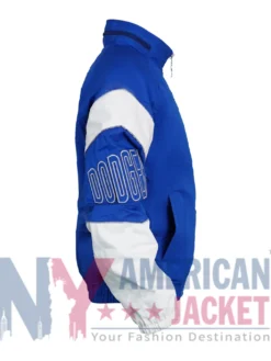 Los Angeles Dodgers The Gust Starter Jacket featuring stand-up collar and YKK zipper closure