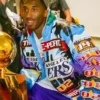 Los Angeles Lakers Kobe Bryant 2002 Championship Jacket with genuine leather and multicolor premium design