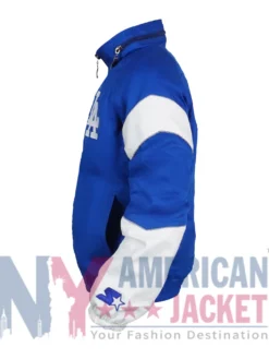 MLB Los Angeles Dodgers The Gust Jacket featuring full-length sleeves and two outside pockets