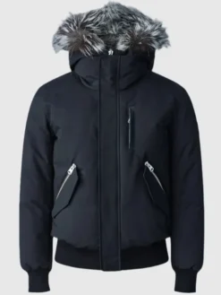 Mackage-Dixon-Down-Bomber-Jacket-With-Silver-Fur-Collar