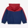 Marvel Spider Man reversible hooded jacket for toddlers with playful character styling