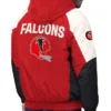 Men-Atlanta-Falcons-Starter-Hooded-Red-Jacket
