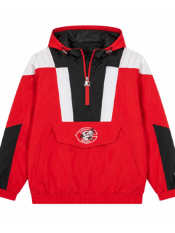 Mens-Cincinnati-Reds-Windbreaker-Jacket-With-Hood