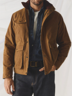 Mens-Drizabone-Lumberjack-Jacket