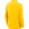 Mens-Michigan-Wolverines-Yellow-Nike-Jordan-Victory-Quarter-ZIP-Pullover-Back