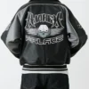 Mens-Palace-Avirex-Black-Leather-Bomber-Jacket