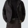 Men's Prada Black Nylon Hooded Windbreaker Jacket