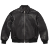Men's Spider-Man Brand New Day Black Leather Jacket