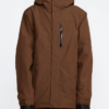 Men's Volcom Brown Gore-Tex Hooded Jacket