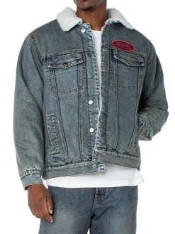 Mens-Von-Dutch-Denim-Trucker-Jacket