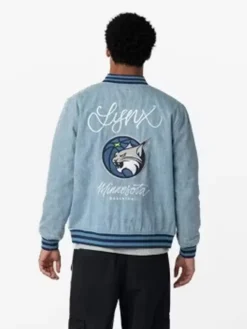Minnesota-Lynx-Denim-Jacket-Back