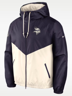 Minnesota Vikings NFL Nike Rivalries Hooded Windrunner Jacket