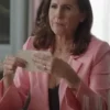 Molly Shannon Only Murders In The Building S04 Pink Suiting Blazer front view