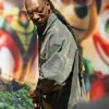 Movie PAW Patrol The Dino 2026 Snoop Dogg Premiere Grey Shirt side view