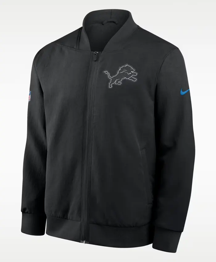NFL Detroit Lions Rivalries Sideline Nike Bomber Jacket