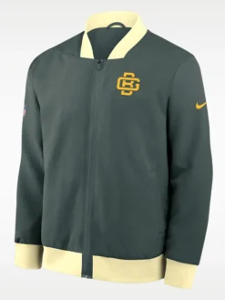 NFL Green Bay Packers Rivalries Sideline Nike Bomber Jacket
