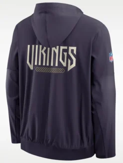NFL Minnesota Vikings Rivalries Sideline Nike Hooded Anorak Jacket