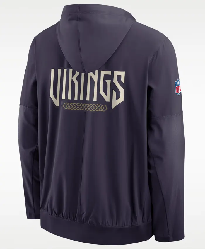 NFL Minnesota Vikings Rivalries Sideline Nike Hooded Anorak Jacket