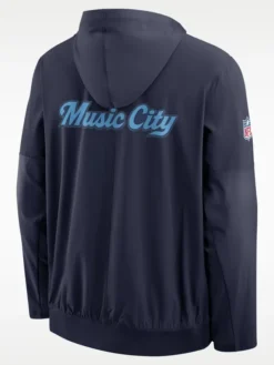 NFL Tennessee Titans Rivalries Sideline Nike Hooded Anorak Jacket