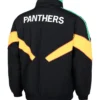 NRL Penrith Panthers Heritage Winter Black And Yellow Retro Jacket back view
